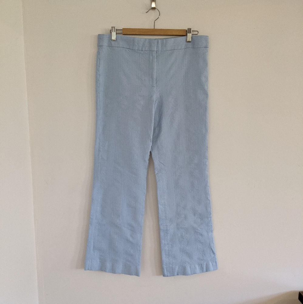 Elie Tahari Textured Trousers Sz 14
